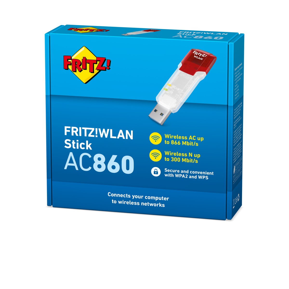 AVM FRITZ! ADATTATORE DI RETE WLAN USB STICK AC860