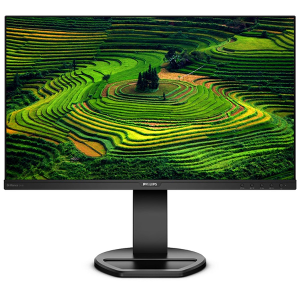 PHILIPS MONITOR 23,8" LED IPS 16:9 1920X1080 250CD/M 5MS VGA/DVI/DP/HDMI USB MULTIMEDIALE