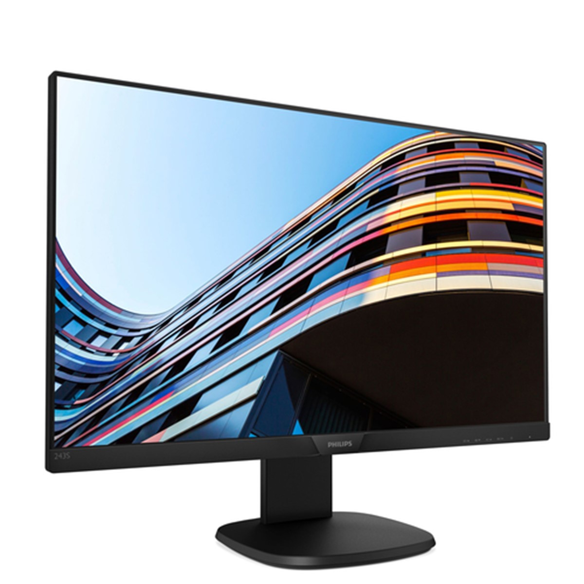 PHILIPS MONITOR 23,8", LED IPS, 16:9, 1920X1080, 250 cd/m, 5MS, VGA, HDMI, MULTIMEDIALE
