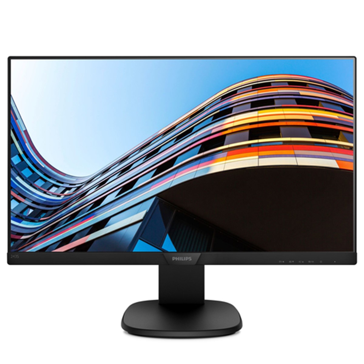 PHILIPS MONITOR 23,8", LED IPS, 16:9, 1920X1080, 250 cd/m, 5MS, VGA, HDMI, MULTIMEDIALE