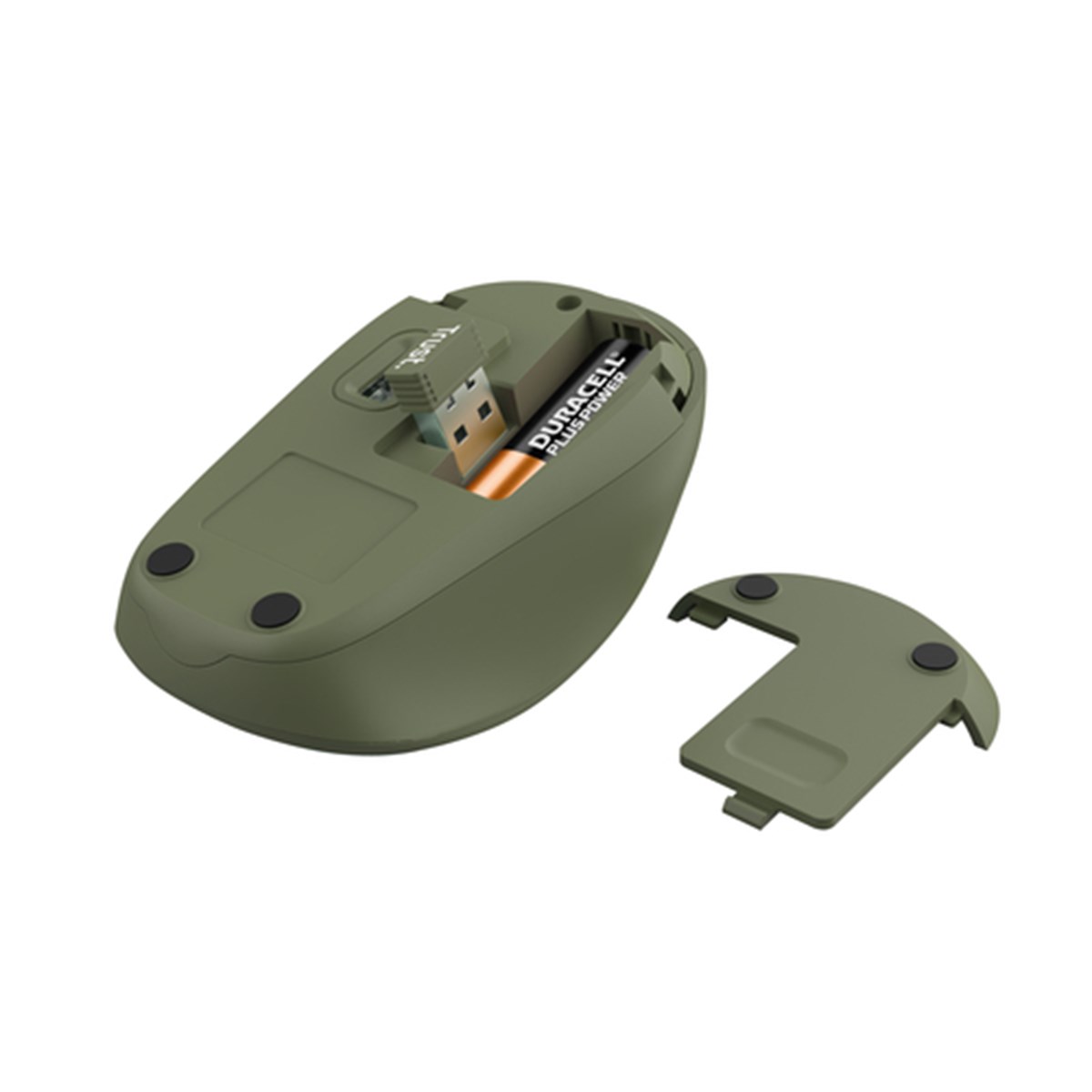 TRUST MOUSE YVI WIRELESS ECO, VERDE