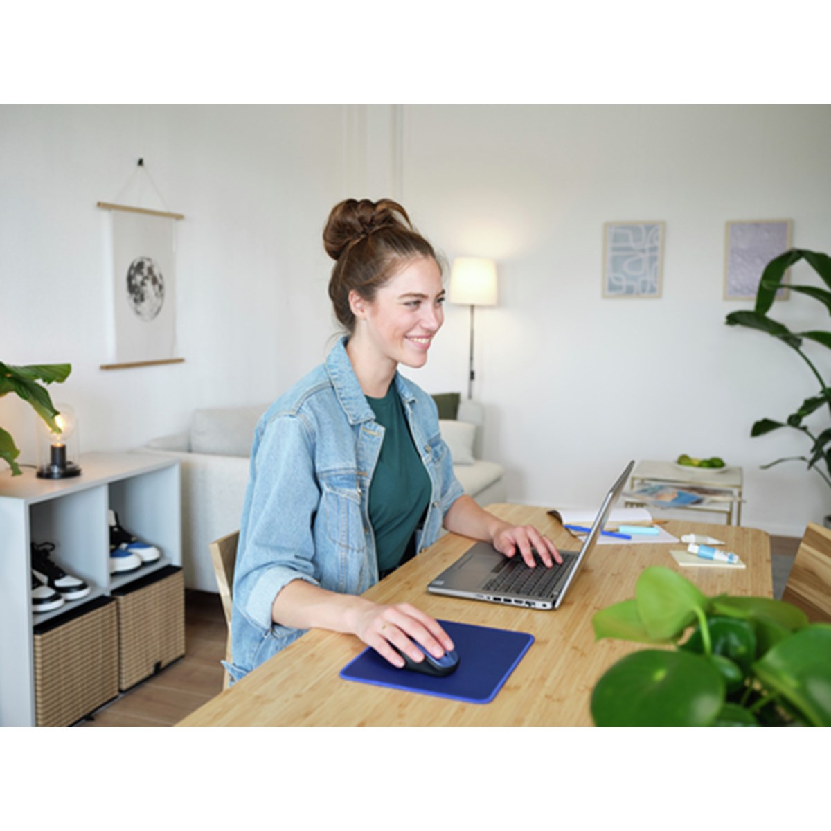 TRUST MOUSEPAD BOYE ECO BLU