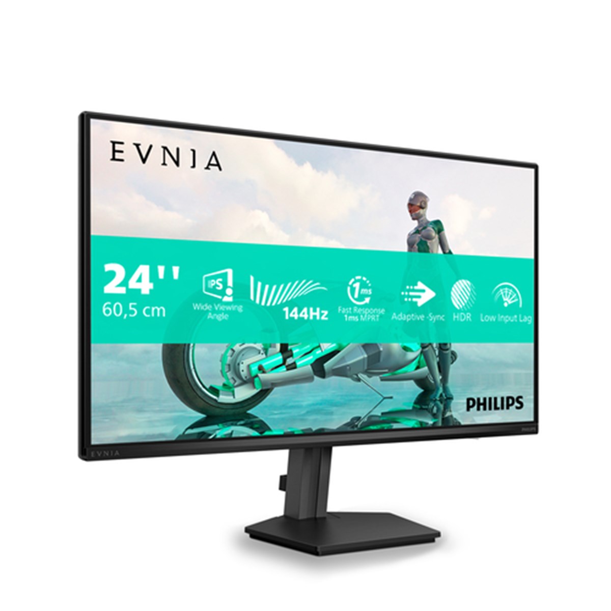 PHILIPS MONITOR 23,8 LED IPS FHD 16:9 4MS 300 CDM 144hz, DP