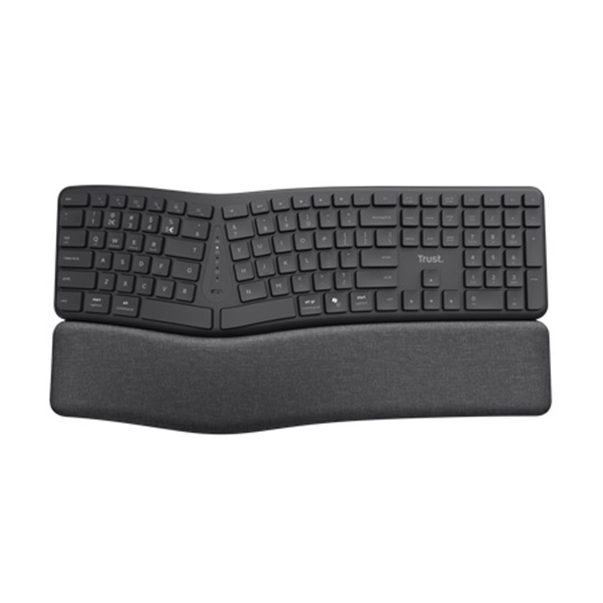 TRUST TASTIERA, KEYRA ERGO MULTI WIRELESS, IT