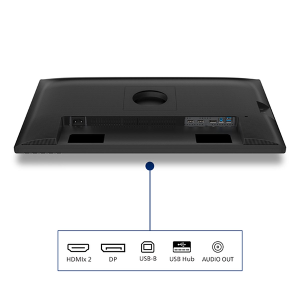 PHILIPS MONITOR 27 LED IPS QHD 16:9 4MS 350 CDM, PIVOT, DP/HDMI, MULTIMEDIALE