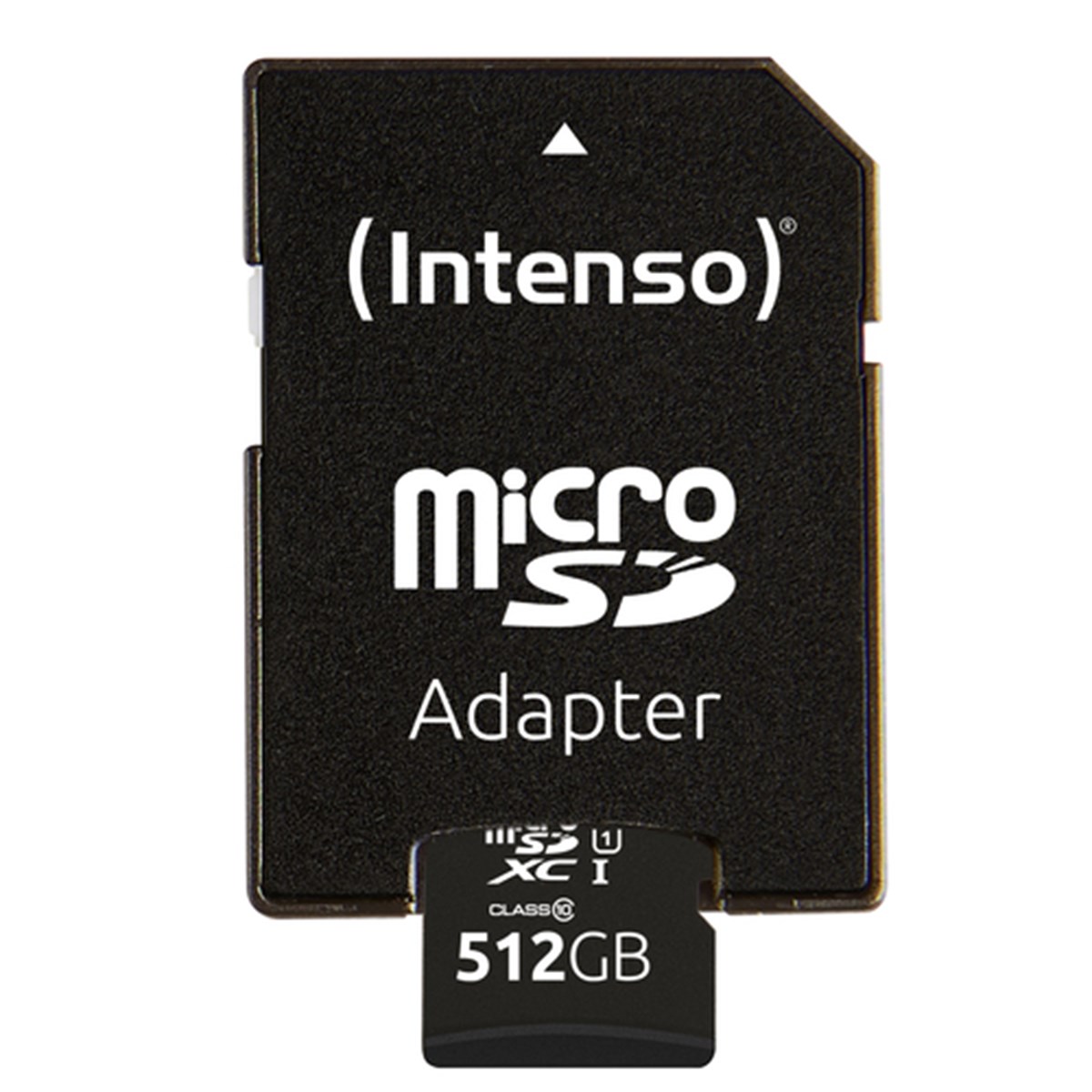INTENSO MEMORY CARD MICRO SD 512GB UHS-I PREMIUM Up to 90 Mb/s