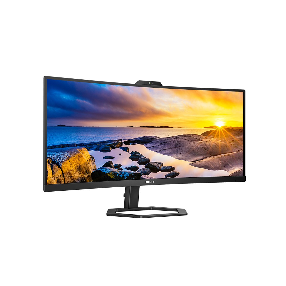 PHILIPS MONITOR CURVO 34 WLED VA 21:9 UWQHD 4MS, DP/HDMI, USB-C DOCKING, WEBCAM, REG ALTEZZA, MULTIM