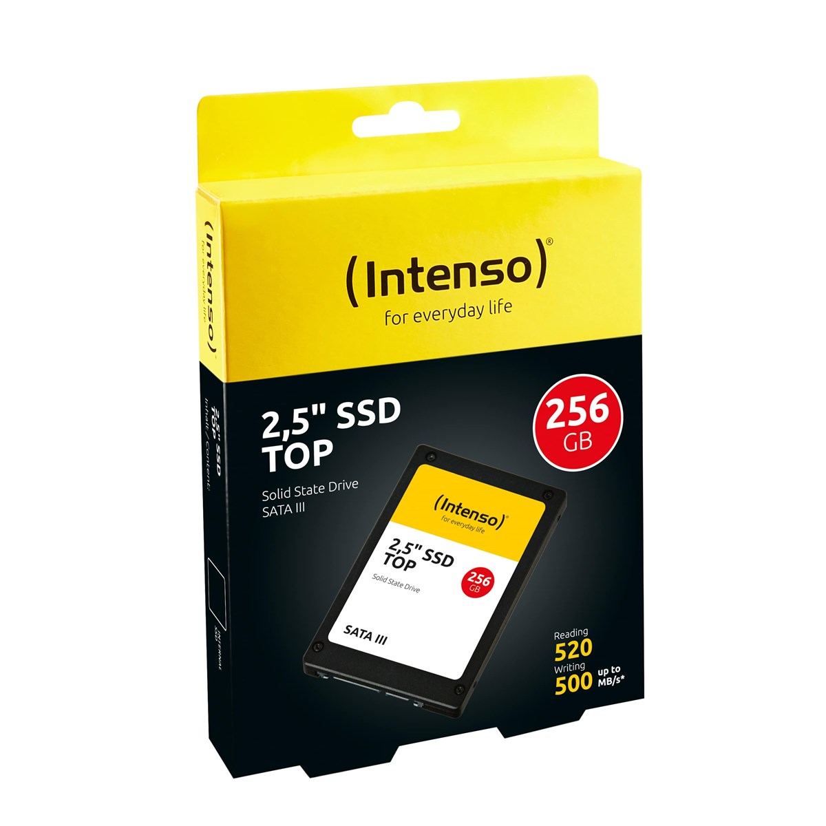 INTENSO SSD INTERNO 256Gb SATAIII 2,5" 550/500 Mbps
