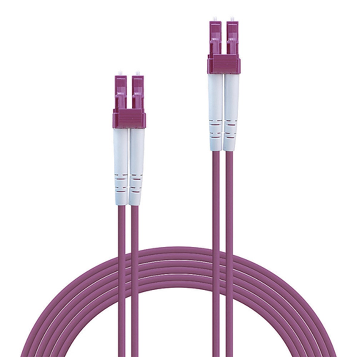 LINDY CAVO FIBRA OTTICA OM4 LC/LC - 50/125, 2M