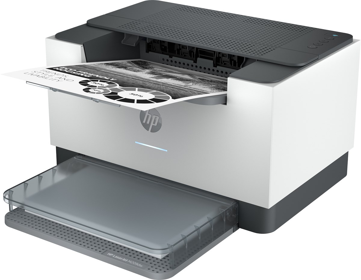 HP MULTIF. LASER B/N A4 LASERJET LJ M209DW, FRONTE/RETRO, 29PPM, USB/LAN/WIFI 6GW62F#B19