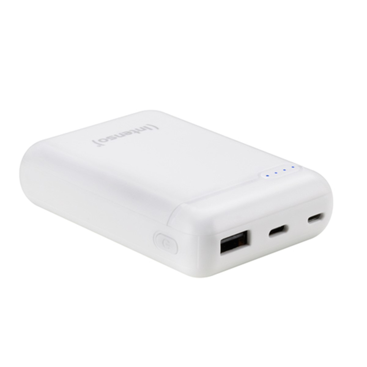 INTENSO POWER BANK 10000MAH USB A+TYPE C 5V-3.1A MICRO USB+TYPE C 5V - 3.1A WHITE