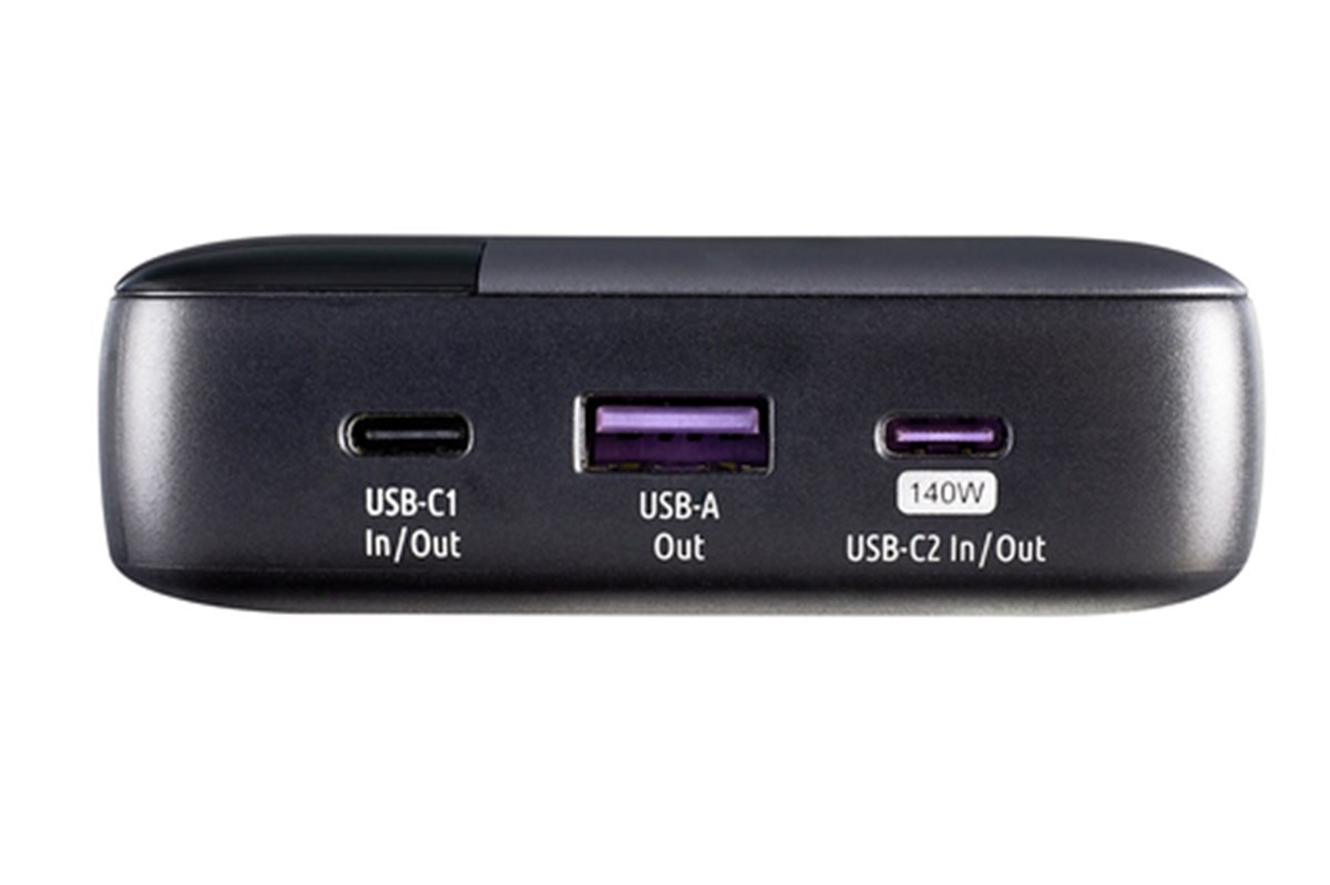 INTENSO POWER ADAPTER INCLUDING CHARGING 140W + DATA CABLE NYLON 2,0M