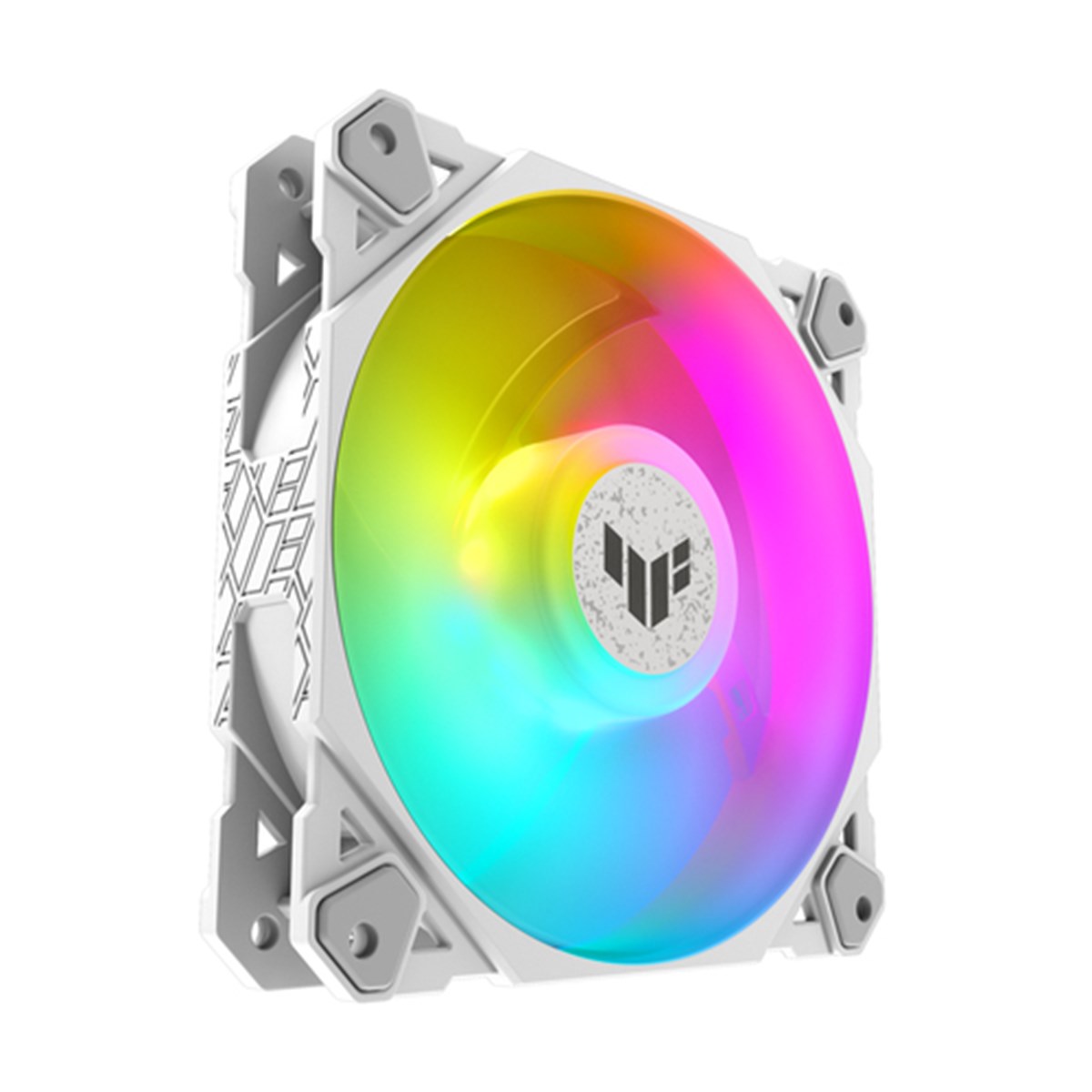 ASUS VENTOLA CASE TUF GAMING TF120 ARGB WHITE EDITION