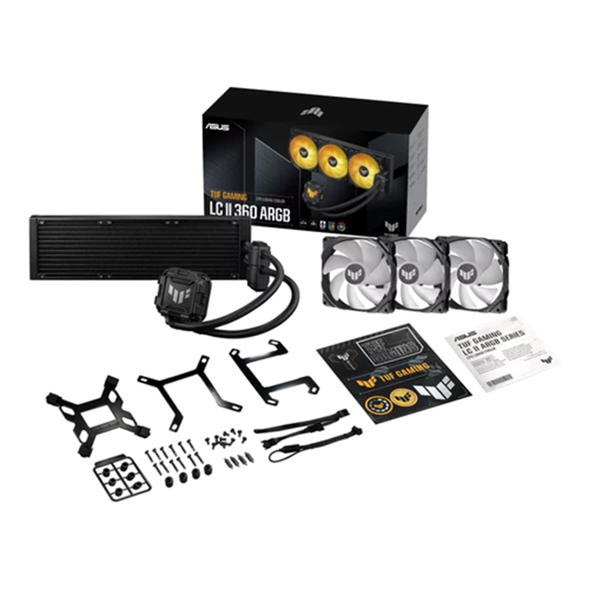 ASUS DISSIPATORE A LIQUIDO TUF GAMING LC II 360 ARGB 12 CM NERO