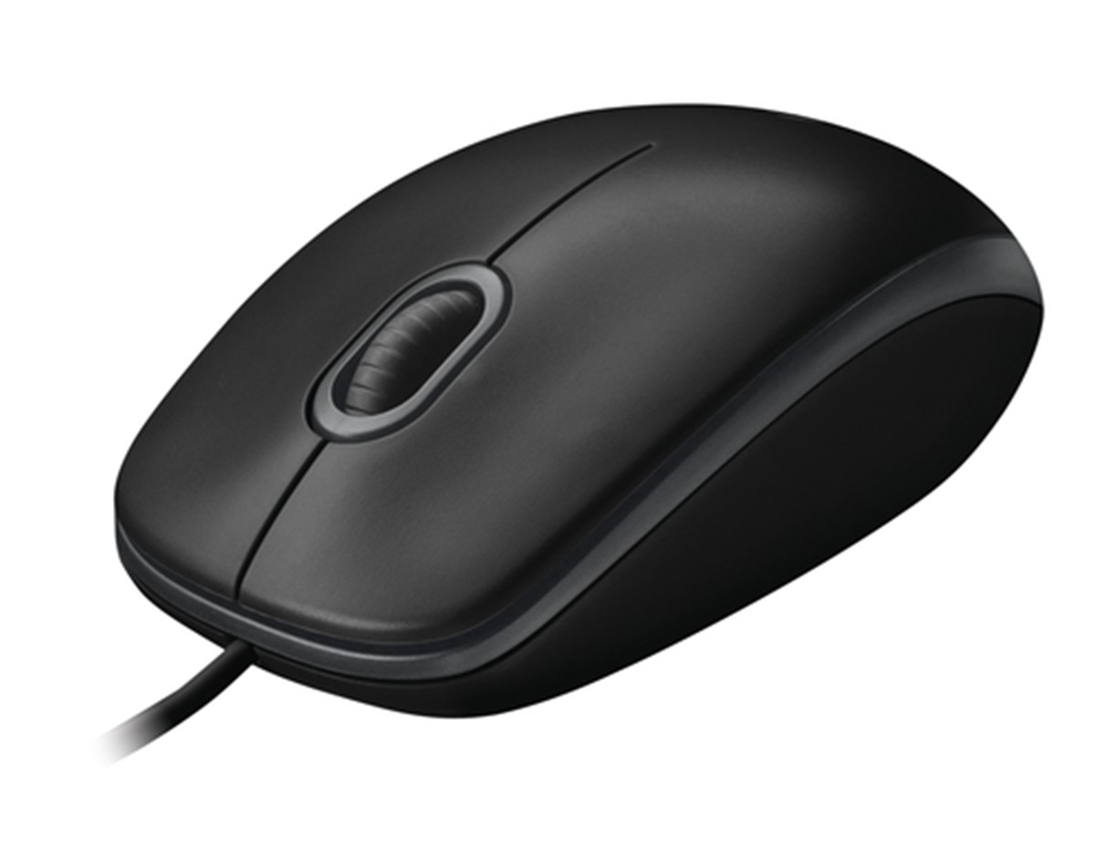LOGITECH MOUSE USB OTTICO B100 NERO