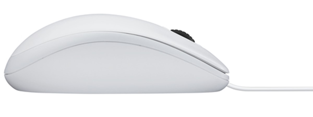 LOGITECH MOUSE OTTICO USB B100 BIANCO RETAIL
