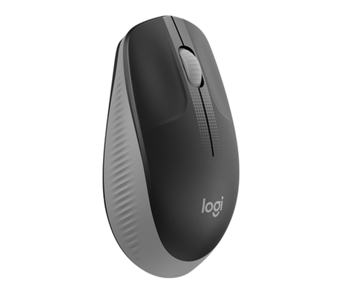 LOGITECH MOUSE WIRELESS M190 FULL-SIZE, OTTICO, USB, GRIGIO