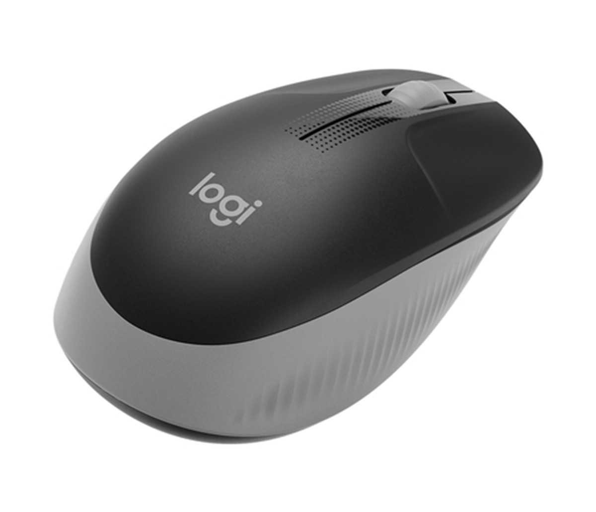 LOGITECH MOUSE WIRELESS M190 FULL-SIZE, OTTICO, USB, GRIGIO