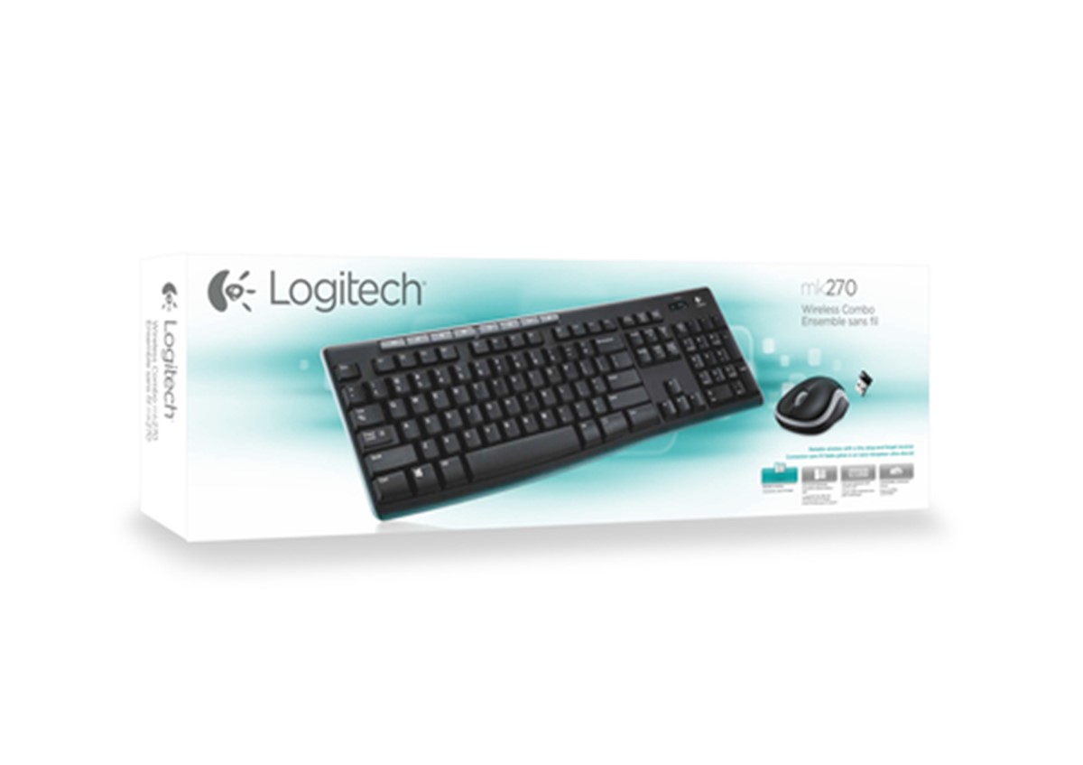 LOGITECH BUNDLE WIRELESS MOUSE + TASTIERA MK270