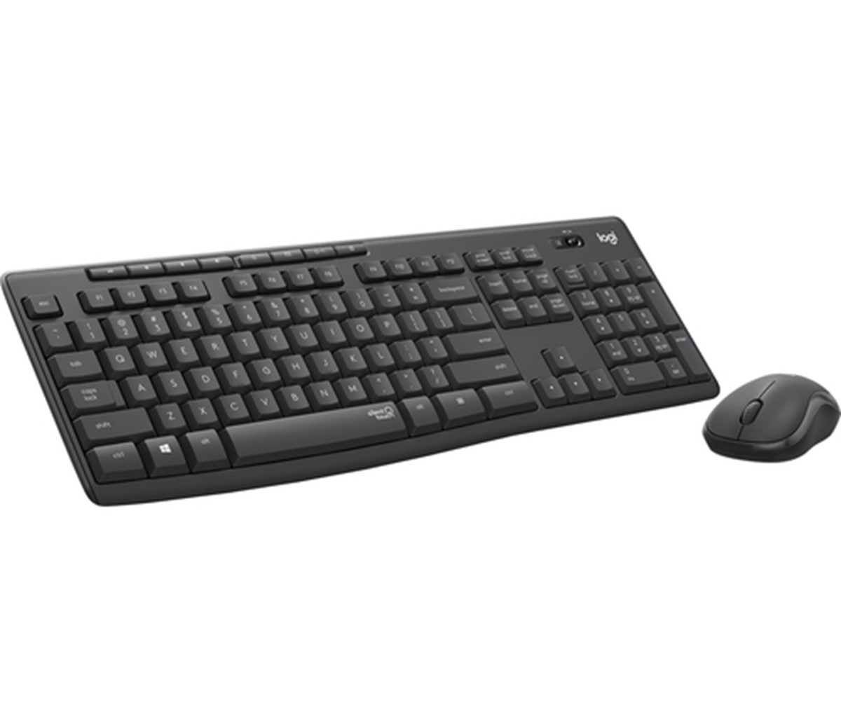 LOGITECH BUNDLE TASTIERA WIRELESS+MOUSE DESKTOP MK295 SILENT COMBO, USB, LAYOUT ITA, COLORE GRAFITE