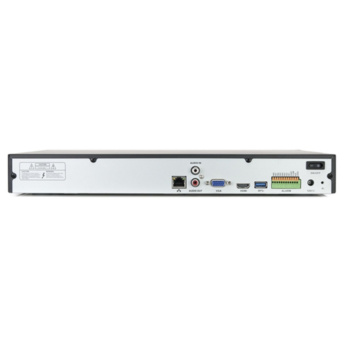 VULTECH SECURITY NVR 16 CANALI ULTRA-HD FINO A 8MPX H.265 HDMI P2P CLOUD 2 HD ALARM. 4K