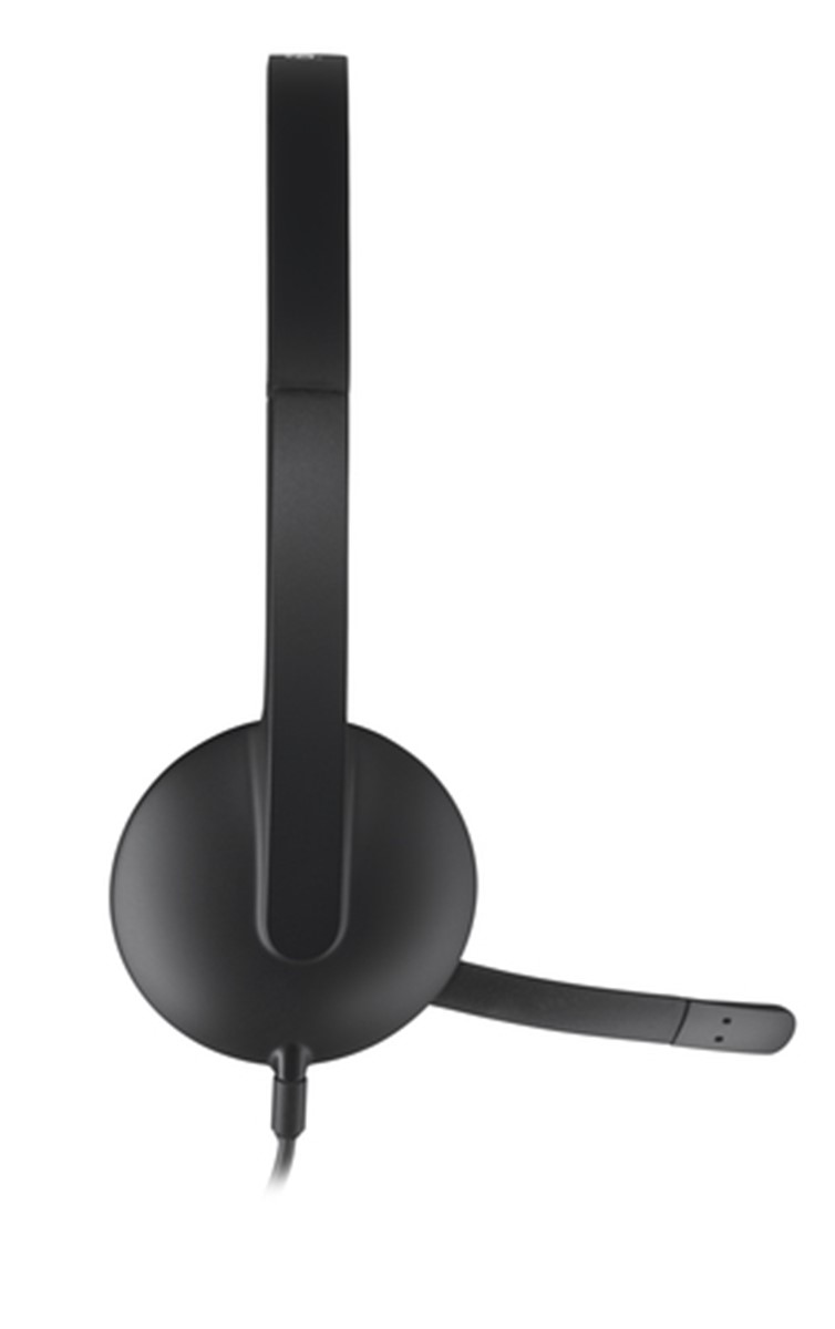 LOGITECH CUFFIE CON MICROFONO H340, USB