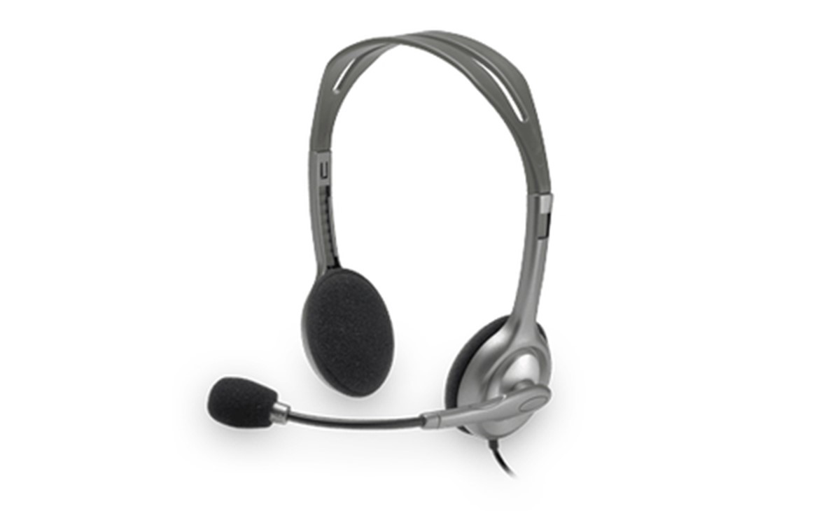 LOGITECH CUFFIE CON MICROFONO H111, JACK 3.5MM
