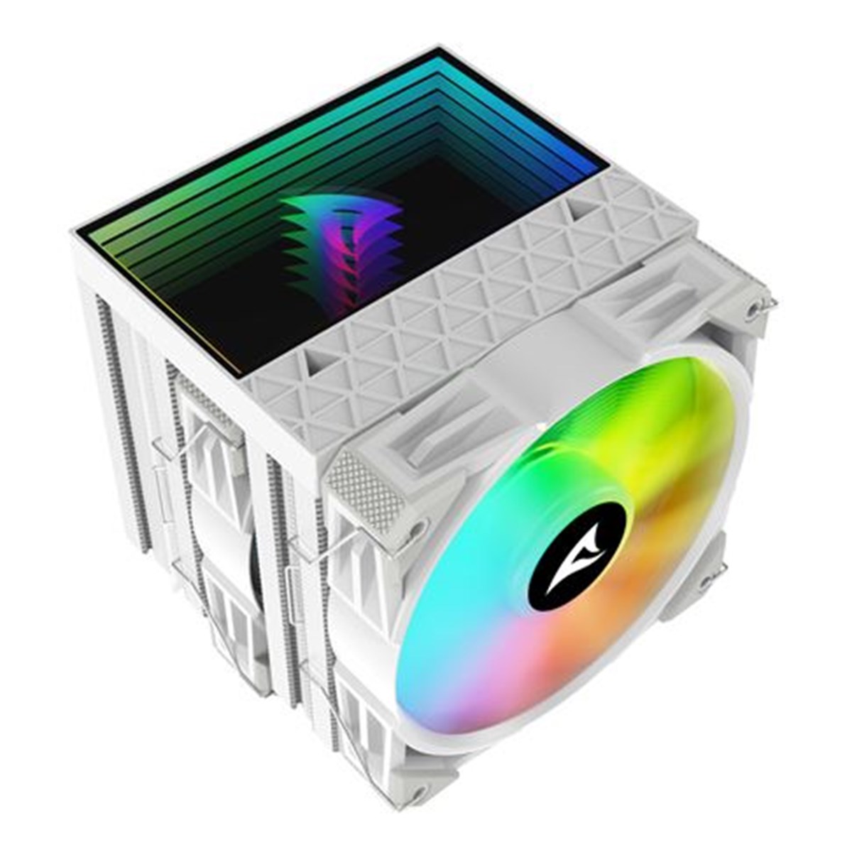 SHARKOON DISSIPATORE AD ARIA 1X 120MM ARGB PWM FAN, 1X 120MM PWM FAN, 6X COPPER PIPES, DIRECT TOUCH,