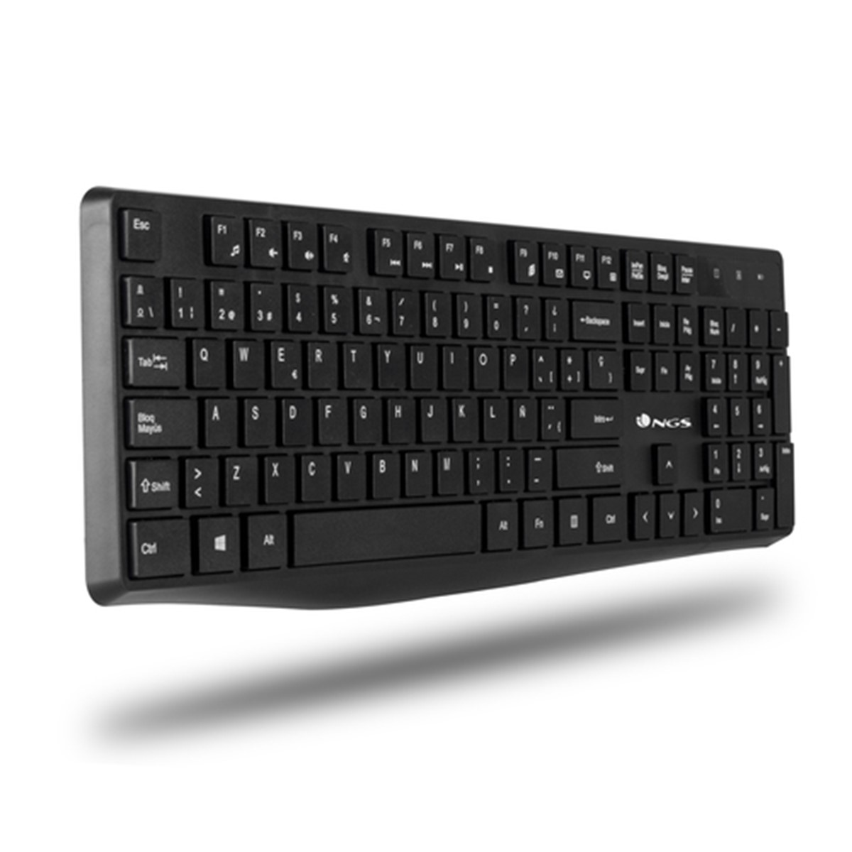 NGS BUNDLE WIRELESS MOUSE + TASTIERA 2.4GHZ,