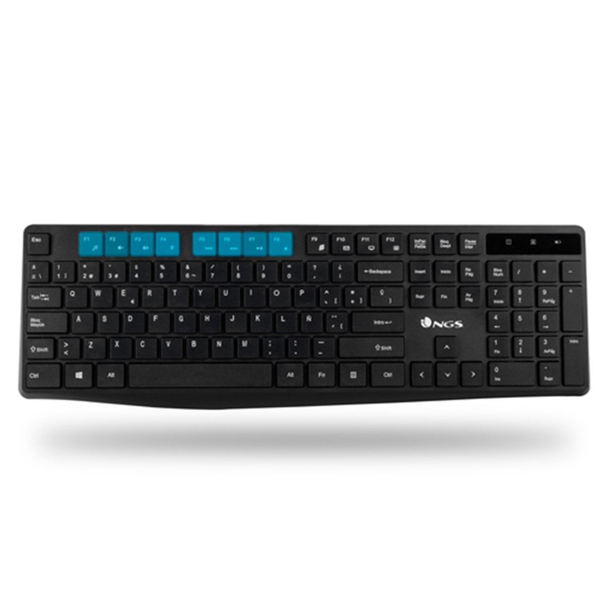NGS BUNDLE WIRELESS MOUSE + TASTIERA 2.4GHZ,