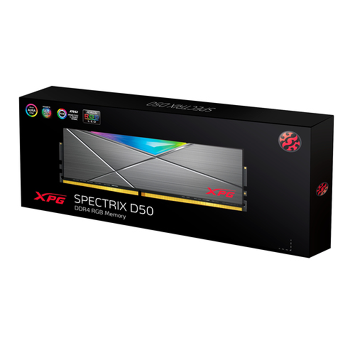 ADATA RAM SPECTRIX D50 DDR4 3200MHZ 16GB (2X8GB) CL16 RGB