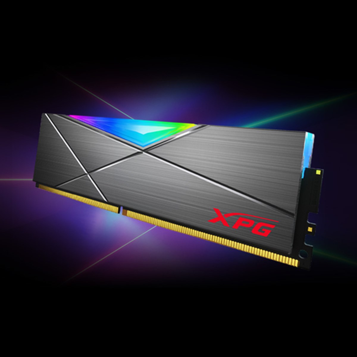 ADATA RAM DDR4 32GB KIT (2x16Gb) XPG Spectrix 3600Mhz CL18 RGB Gray Heatsink