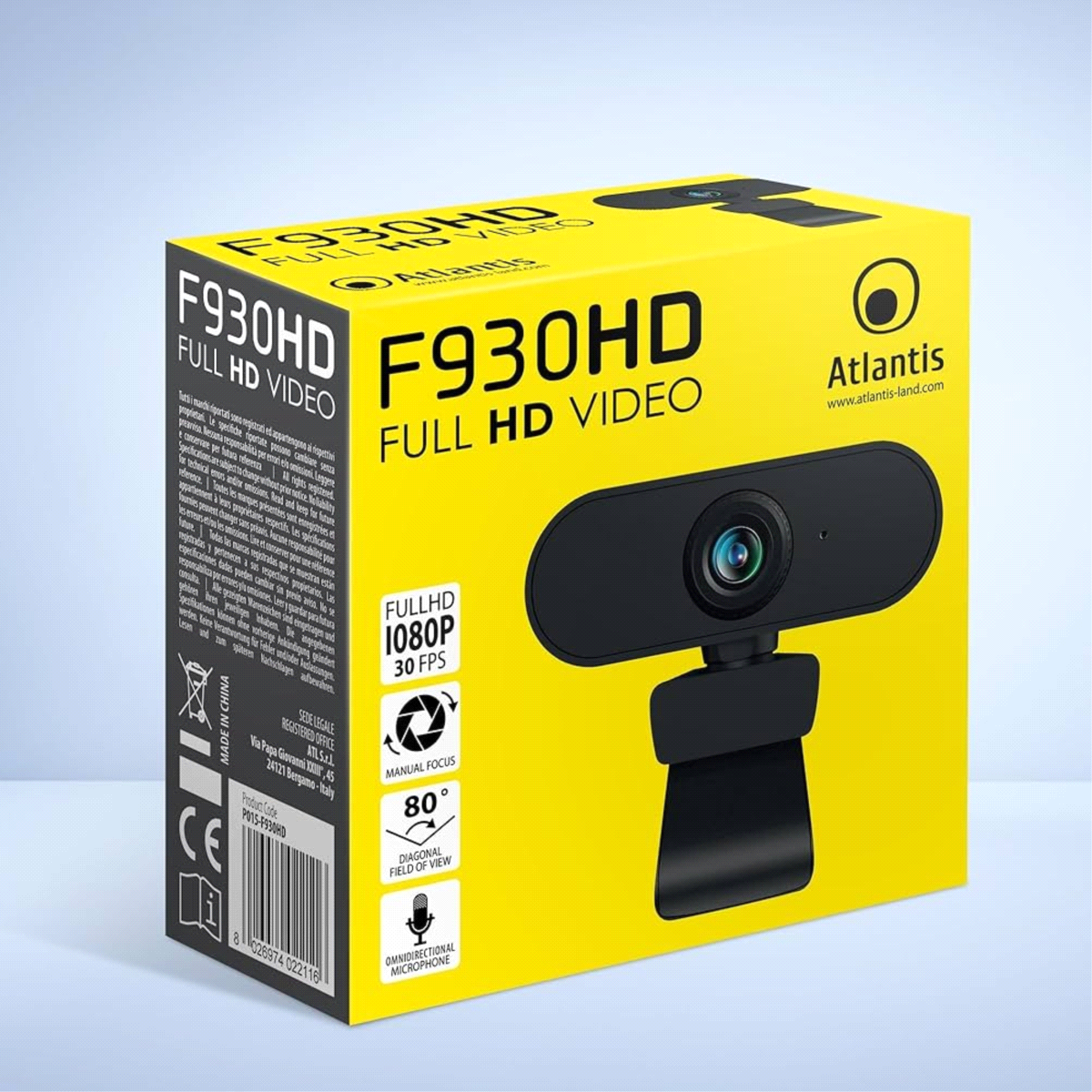 Atlantis Webcam F930HD 