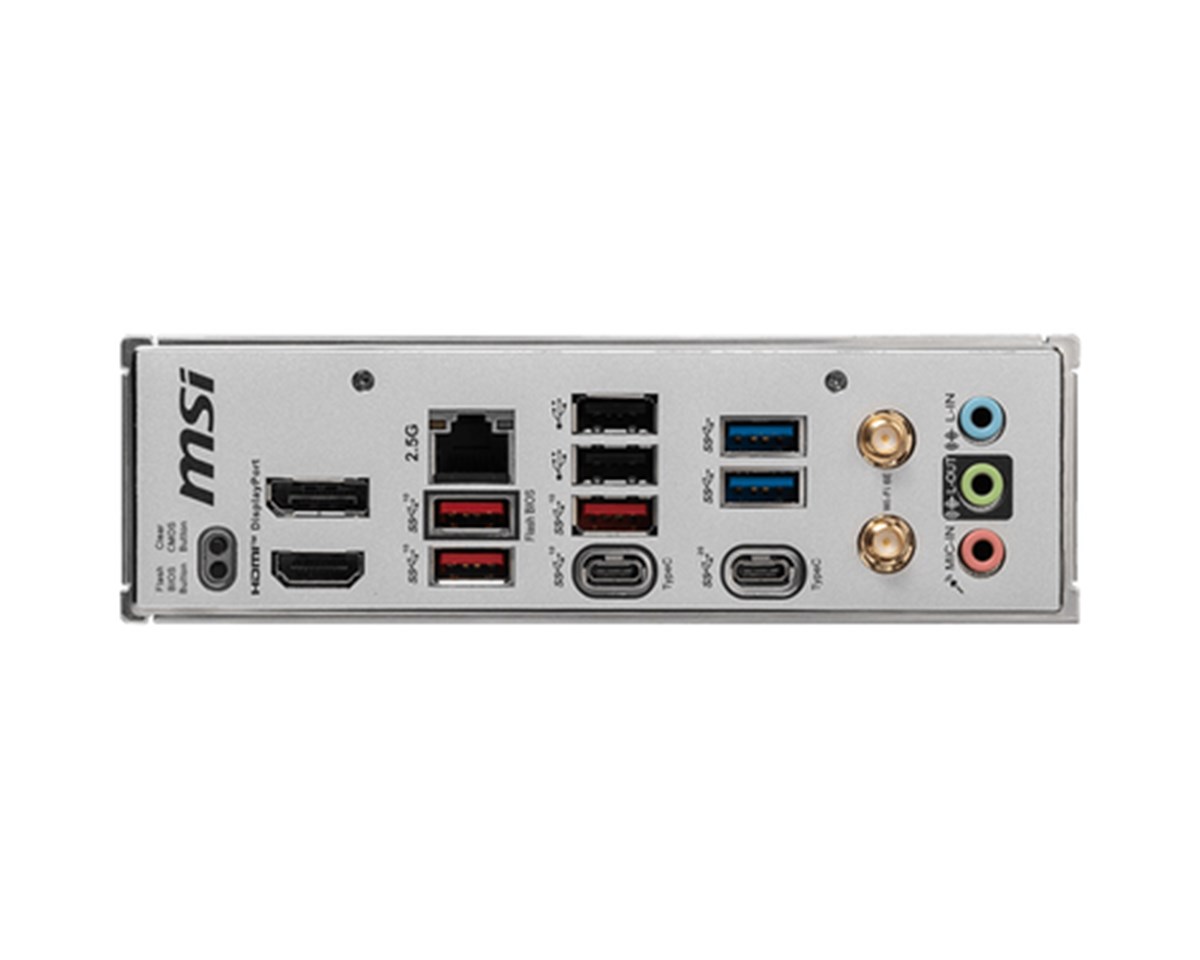 MSI MB AMD B650M PROJECT ZERO,GAMING, B650,AM5,4DDR5,1PCI-Ex16,1PCI-Ex1,2M.2,4SATA3,1USB3.2