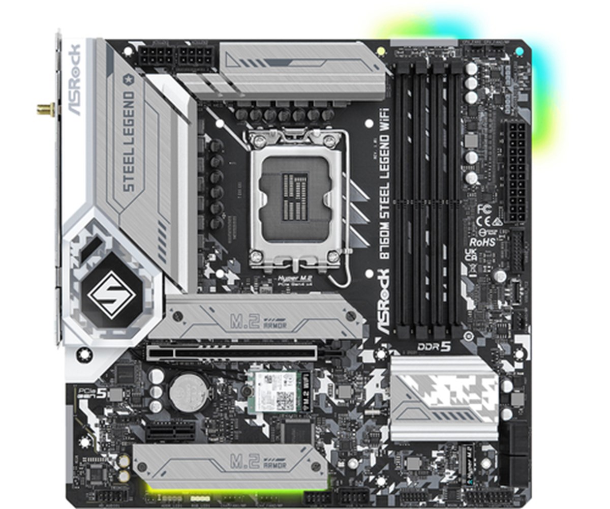 ASROCK MB INTEL B760/4DDR5/4SATA3