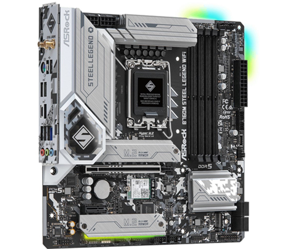 ASROCK MB INTEL B760/4DDR5/4SATA3