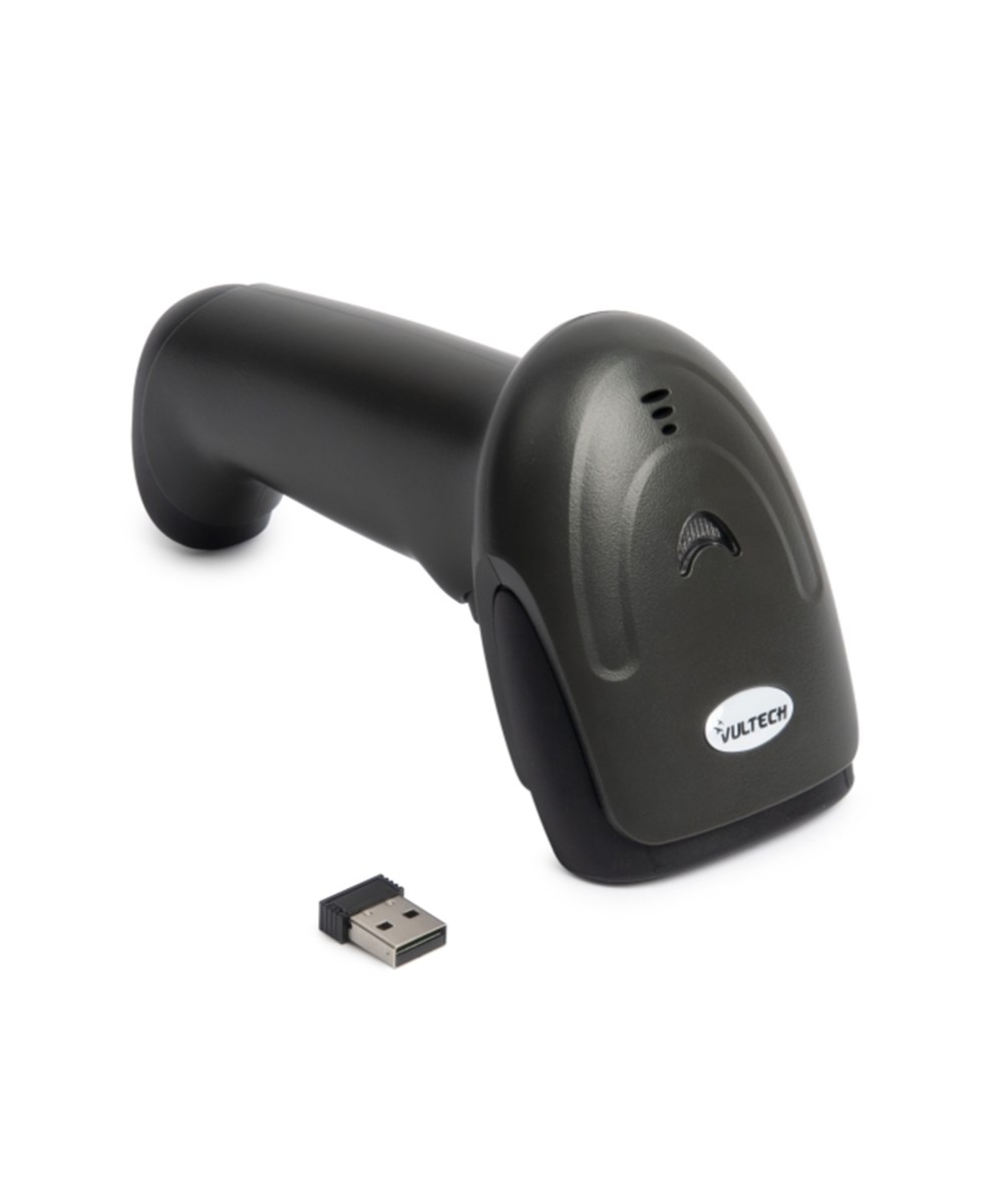 VULTECH LETTORE PISTOLA BARCODE SCANNER LASER 1D WIRELESS BLUETOOTH