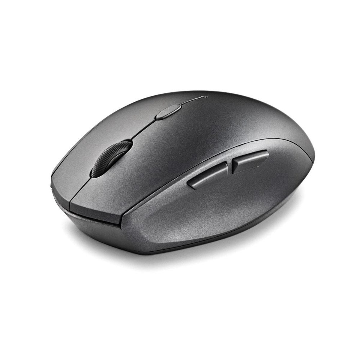 NGS MOUSE NERO ERGONOMICO SENZAFILI E BOTTONI SILENZIOSI