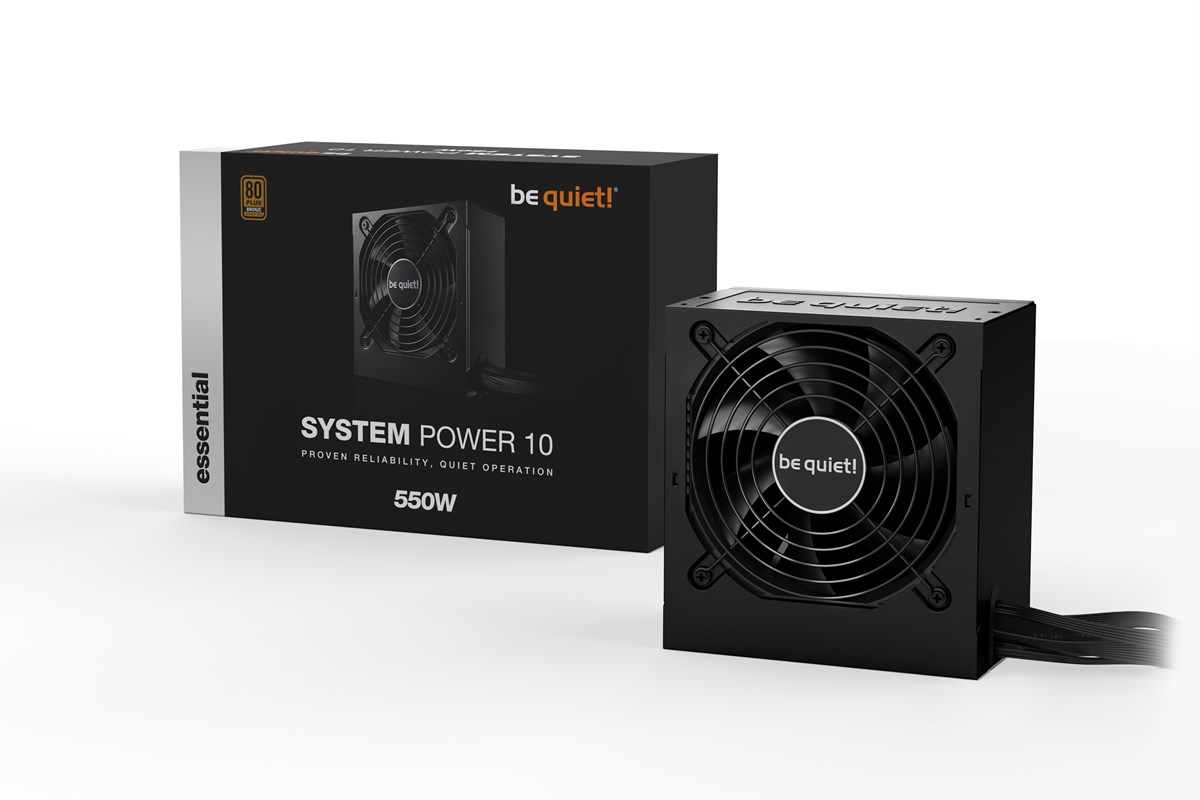 BE QUIET! ALIMENTATORE SYSTEM POWER 10 550W 80PLUS BRONZE