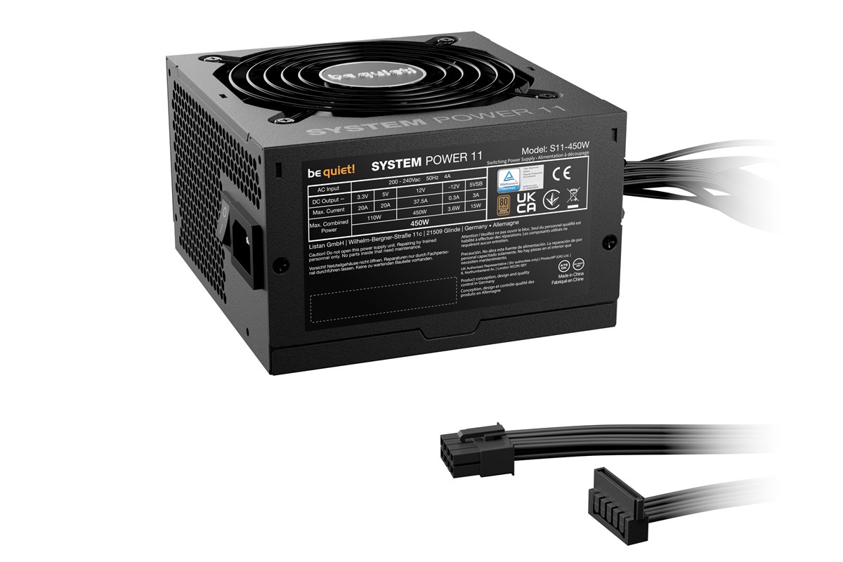 BE QUIET! ALIMENTATORE SYSTEM POWER 11 450W