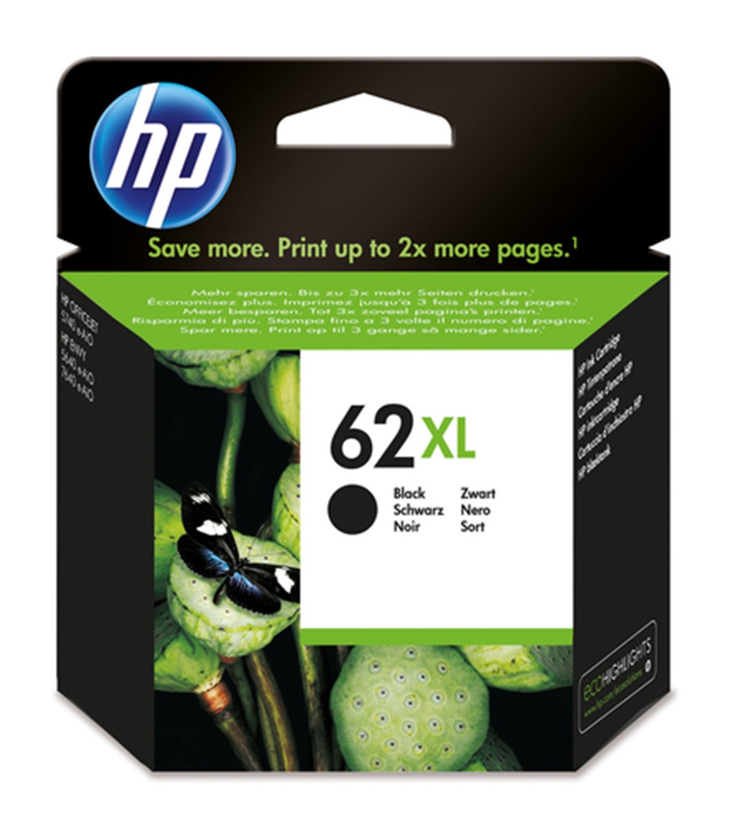 HP CART. INK NERO 62XL 600PAG