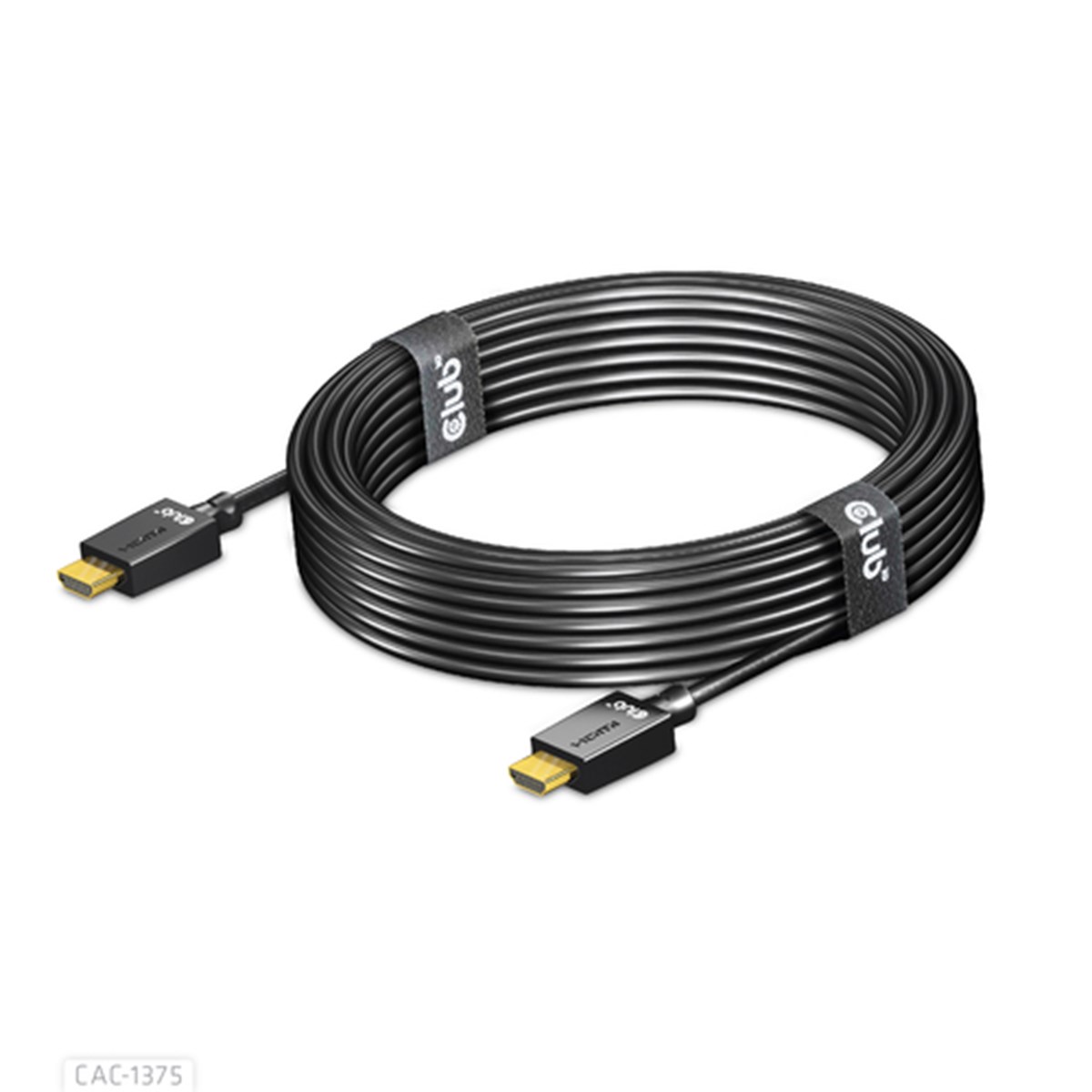 CLUB3D HDMI 2.1 MALE TO HDMI 2.1 MALE ULTRA HIGH SPEED 4K 120HZ 8K60HZ 5M/ 16.4FT