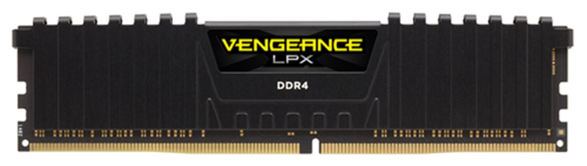 CORSAIR RAM VENGEANCE LPX 32GB 2X16GB DDR4 3200 PC4-25600 C16 1.35V DESKTOP MEMORY - BLACK