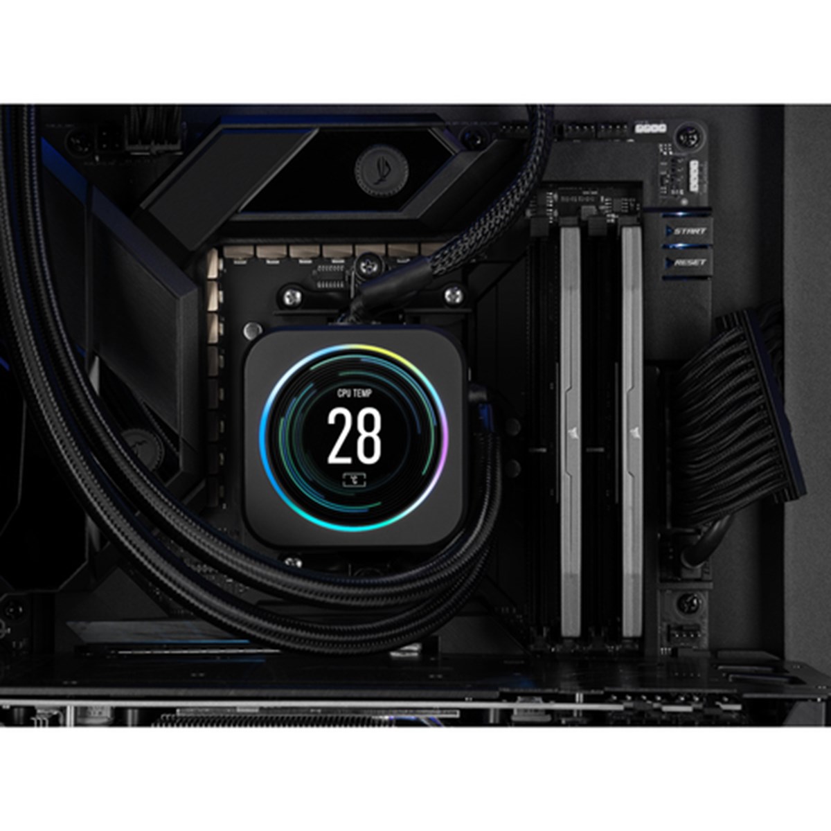 CORSAIR RAM VENGEANCE DDR5 32GB 2 x 16GB DDR5 5200 CL40-40-40-77 1.25V INTEL XMP AMD EXPO - GREY