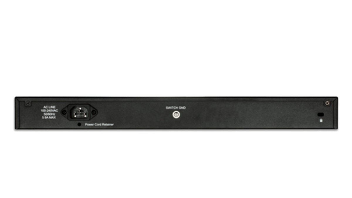 D-LINK SWITCH EASYSMART 52 PORTE GIGABIT POE 370W 4 SLOT SFP/COMBO 19 RACKMOUNT