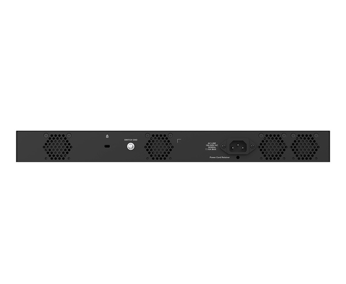 D-LINK SWITCH 28-PORT 2.5G MULTI-GIGABIT POE++ SMART MANAGED SWITCH WITH 4 X 10G SFP+ PORTS
