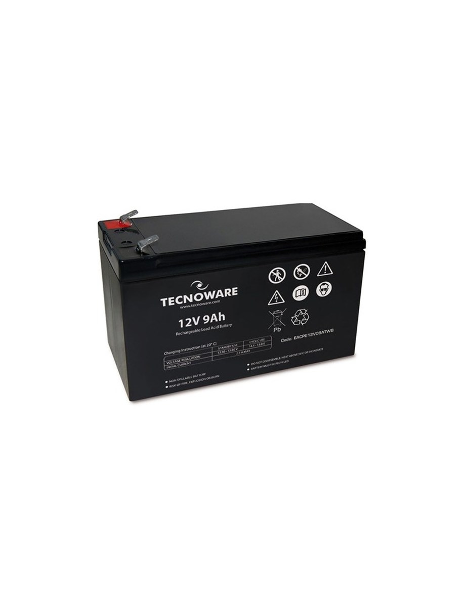TECNOWARE POWER BATTERY TECNOWARE 12V 9AH FASTON 6,3 MM