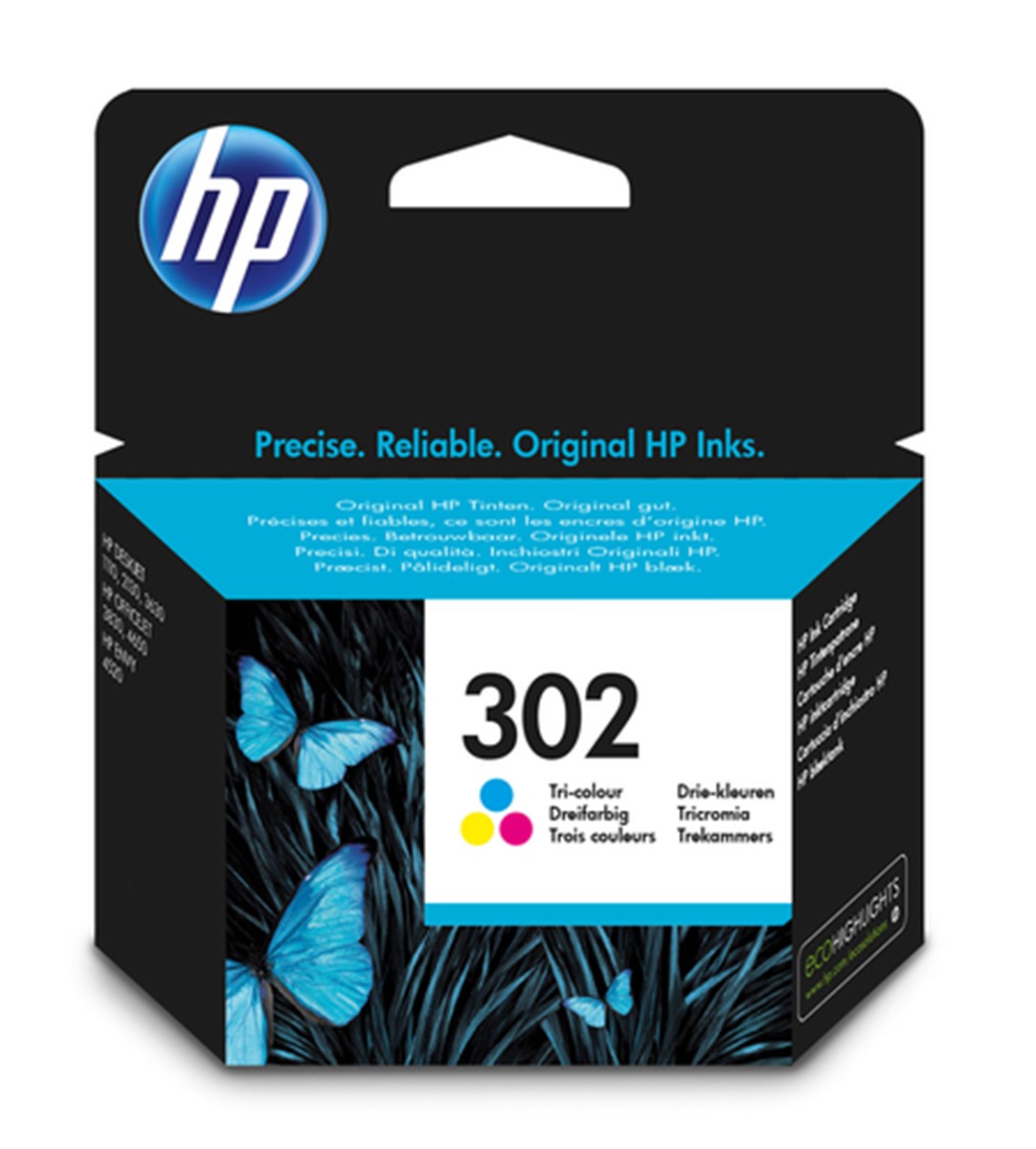 HP CART. INK MULTICOLOR N.302 PER DJ2130/1110 OJ3830/4650 ENVY4521
