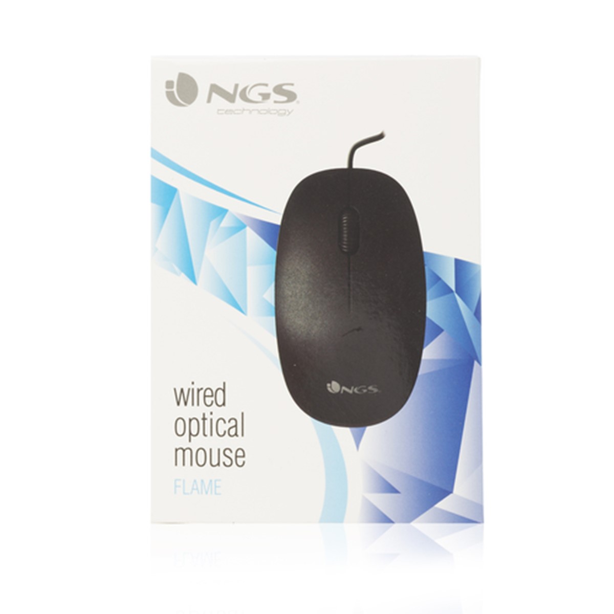 NGS MOUSE OTTICO 1000DPI USB 3 TASTI NERO
