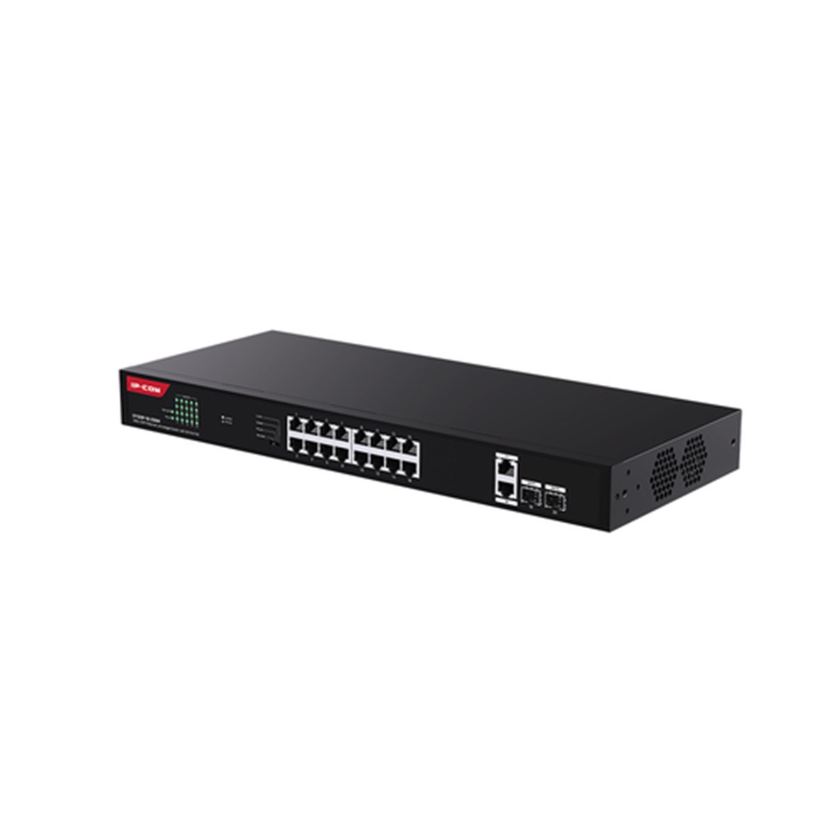 IP-COM SWITCH POE UNMANAGED, 20 PORT, 16 POE